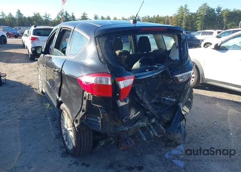 2016 Ford C-Max Hybrid Se из США, поврежденный, VIN 1FADP5AU6GL114661